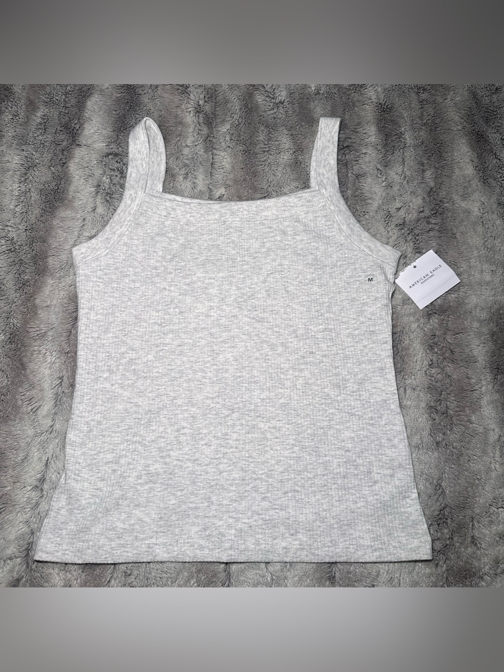 BRAND NEW women’s medium daily fave ‘American Eagle’ grey tank top